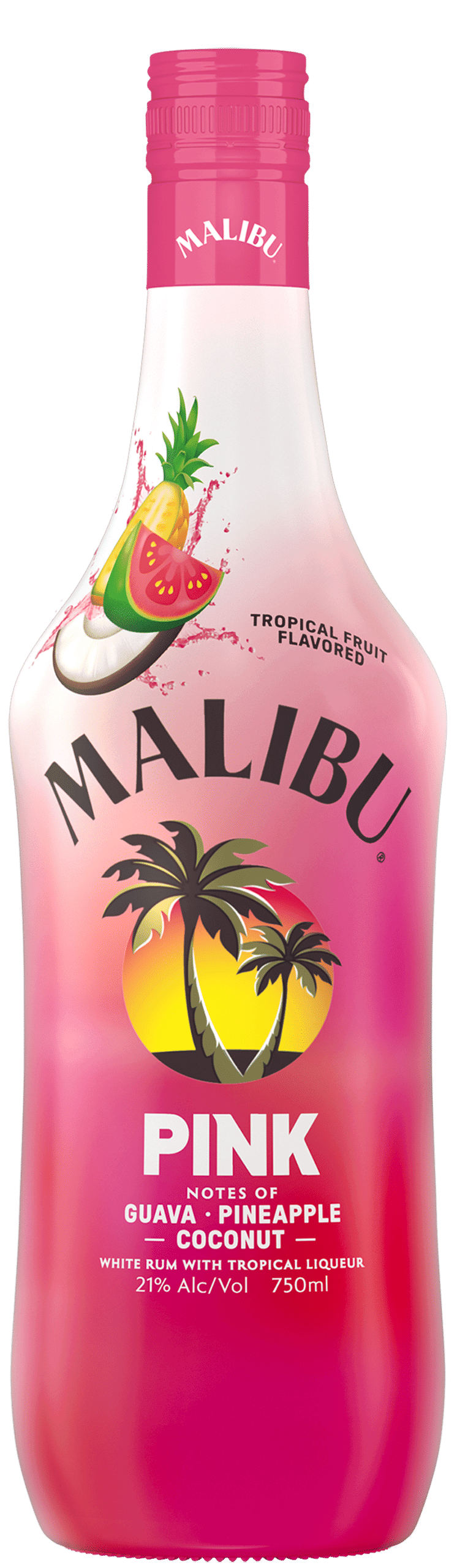 MALIBU RUM PINK 750ML