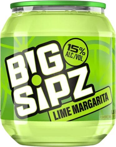BIG SIPZ LIME MARGARITA  200ML